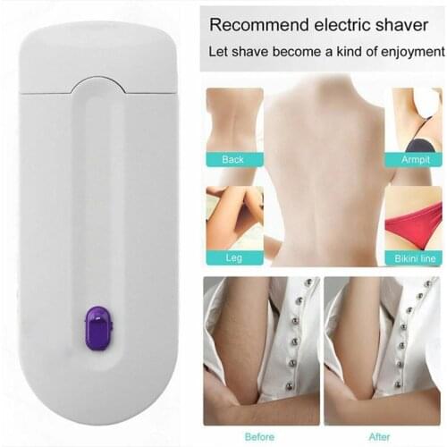 Women Portable Laser Epilator Touch Removal Instant&pain Free Sensor Light Safely Shaver Removal Tool Body Face Leg Bikini Lip