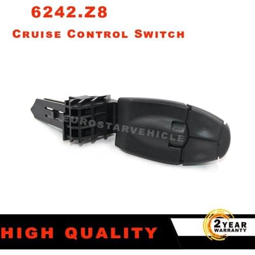 6242Z8 6242.Z8 Cruise Control Switch FOR CITROEN C3 C5 C8 for XSARA BERLINGO XSARA PICASS for PEUGEOT 207 307 308 407 607 3008