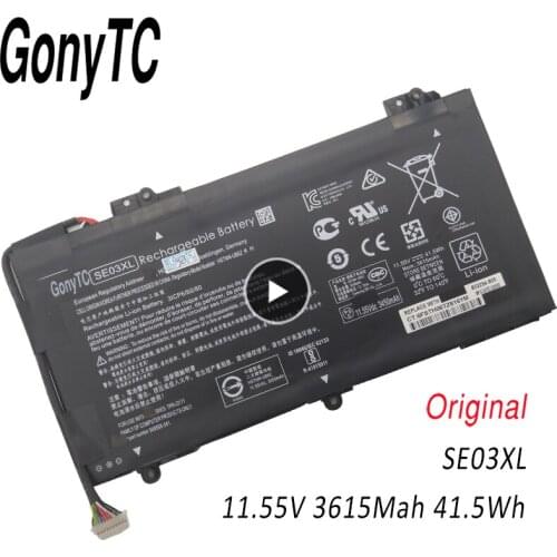 SE03XL New Laptop Battery For HP Pavilion PC 14A-L100 14-AL125TX 14-AL136TX 14-AL027TX HSTNN-LB7G HSTNN-UB6Z TPN-Q171 849568-541
