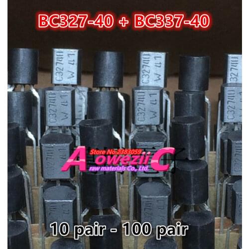 Aoweziic 100% new imported original BC327-40 BC337-40 BC32740 BC33740 C32740 C33740 TO-92 Low Power Audio Counter