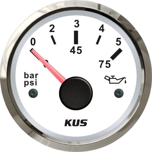 52mm KUS Oil pressure gauge 0-5bar (SV-KY15100)