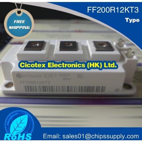 FF200R12KT3 IGBT FF 200R12 KT3 MODULE VCES 1200V 200A FF200R12KT3HOSA1