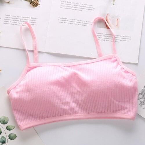 Cotton Young Girls Bra for Teens Children Underwear Teenage Girl Training Bra Child Bra Kids Girl Underclothes Clothing