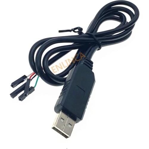 PL2303 PL2303HX USB to UART TTL Cable Module 4p 4 pin RS232 Converter Serial Line Support Linux Mac Win7