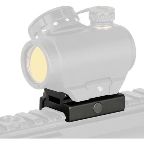 Low-Profile 0.5" High Riser Mount fits 20 mm rail for rifle scope for hunting for shooting Free Shipping gz220214