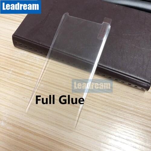 Wholesale 500pcs 3D Full Glue Transparent clear Tempered Glass Case Friendly For SAMSUNG S10 S9 S8 Plus Note 8 Note 9 Free DHL