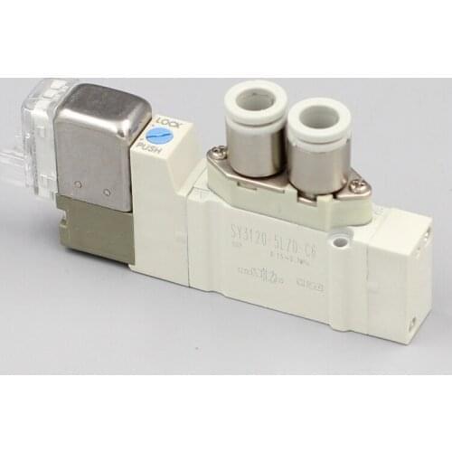 SY5220 Pneumatic Solenoid Valve SY5220-5MZD-01/5M/5MD/5MZ/MZE/5MOU/C4/C6/C8/F1/F2/Q