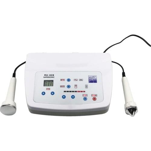 Portable Ultrasonic Facial Machine RU-628 1MHz High Frequency Anti Aging Facial Massage Face Skin Eye Care Beauty Instrument