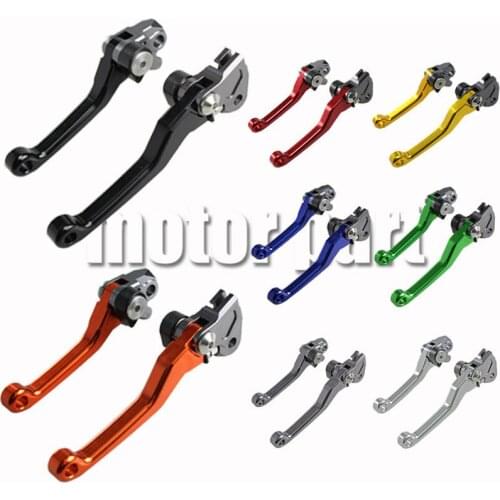 Dirt bikes CNC Pivot Brake Clutch Levers For 1997-2000 Suzuki DR250R DRZ400S/SM 2000-2014 Street bike Offroad