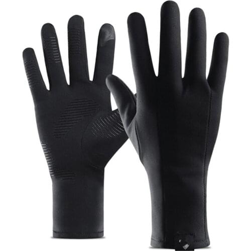 Winter Outdoor Sports Gloves Men Women Warm Touch Screen Windproof Mittens Glove Skid Velvet Running Mountaineering Riding Glove