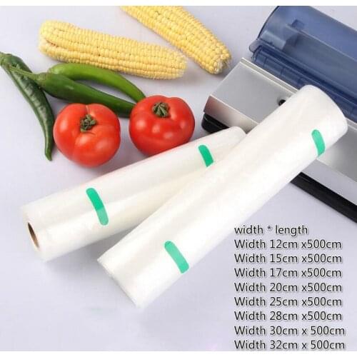 2018 Free Shipping 2pcs In/ 8sizes *500cm/5meter Roll Pet Pattern Vacuum Bag/cut Punch Food Packaging/storage Heat Sealed Bag