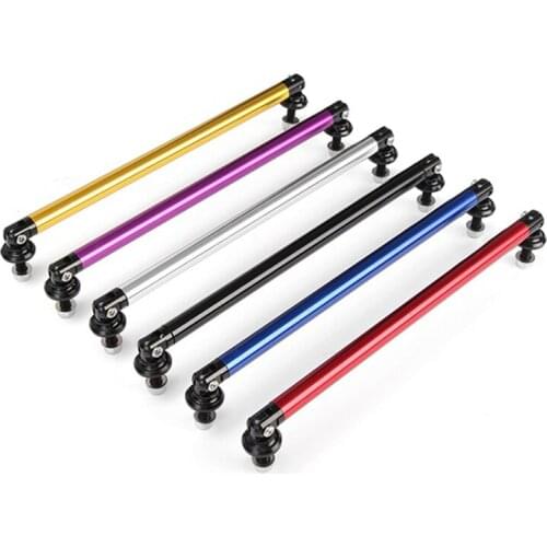 2X 20cm Adjustable Front/Rear Bumper Lip Splitter Rod Strut Tie Bar Support Universal