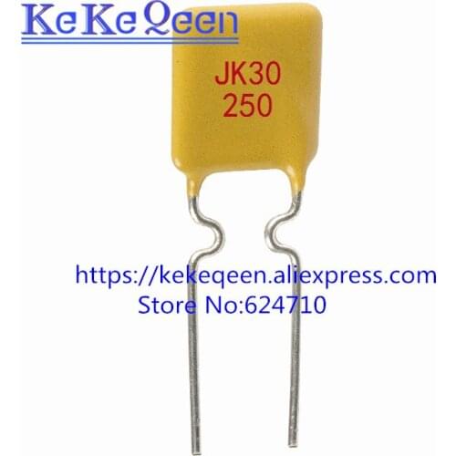 50PCS/LOT Recovery Fuse PPTC JK30-250 30V 2.5A 2500MA PTC Original Authentic