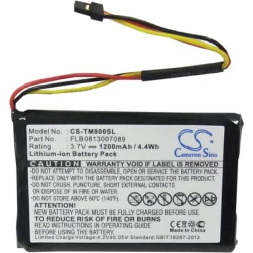 Cameron sino 1200mah battery for TOMTOM GO 60 One XL Europe Traffic Traffic XL 30 Series AHA11111009 FLB0813007089 VFAS