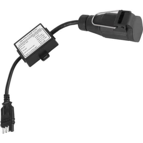 Car Towing Bars trailer towing hitch Trailer Connector US 4-Pin Flat Plug to EU 13-Pin Portable Trailer Light Circuit Wiring