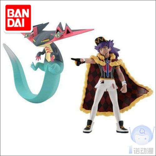 Bandai Pokemon Anime Figure Galar Region Leon Dorumba Dragapult PB Limited Genuine Model Collection Decoration Children Toys