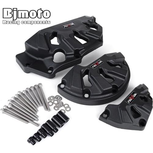 BJMOTO Motorcycle Guards From Engine Protective Cover For Suzuki GSX-S1000/F 2016-2020 Fairing Guard Sliders Crash Cap