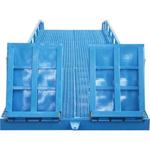 Qiyun Brand CE ISO Certification 8t 10t 12t Container Forklift Mobile Yard Ramp for Warehouse with ODM/OEM