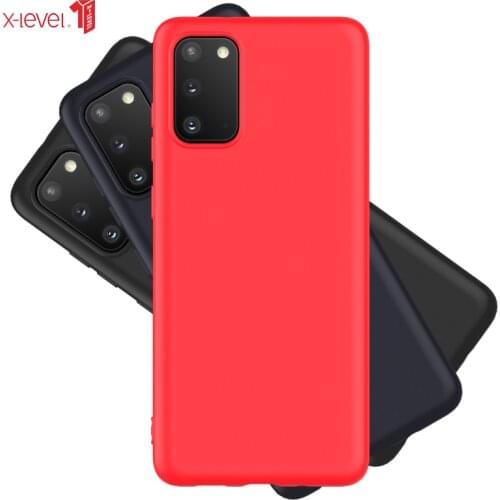 X-Level Liquid Silicone Cases For Samsung Galaxy S21 S20 S10 S10E Note 9 Note 10 Note 20 Plus Ultra Soft Gel Cover