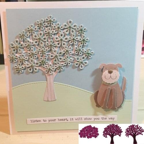 Flower album Tree Metal Cutting Dies Scrapbook Paper Craft Decoration dies DIY scrapbooking