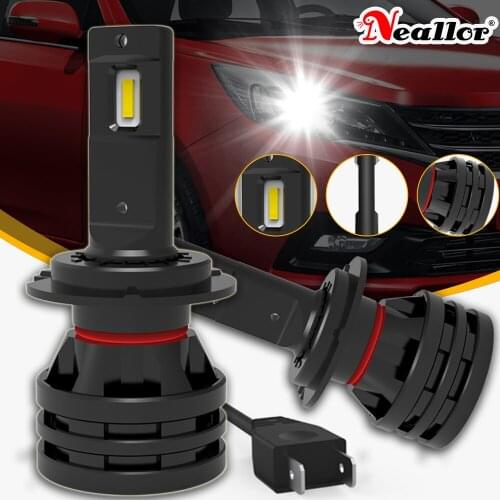 H7 Led Headlights Super Bright 12v Daytime Running Lights Fog Bulbs On Cars Auto Diode Lamps For Peugeot 206 307 308 207 208 408