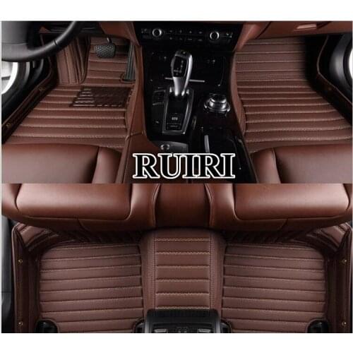 Good mats & Free shipping! Custom special floor mats for Audi A5 2 doors 2017-2009 wear-resisting waterproof carpets for A5 2016