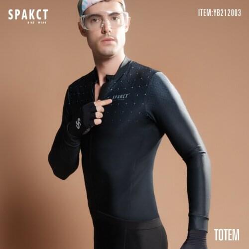 Spakct Winter Warm Jersey Pro Team Cycling Jackets Thermal Fleece Bicycle Cycling Fleece Lining MTB Bike Clothing Bicycle Jersey