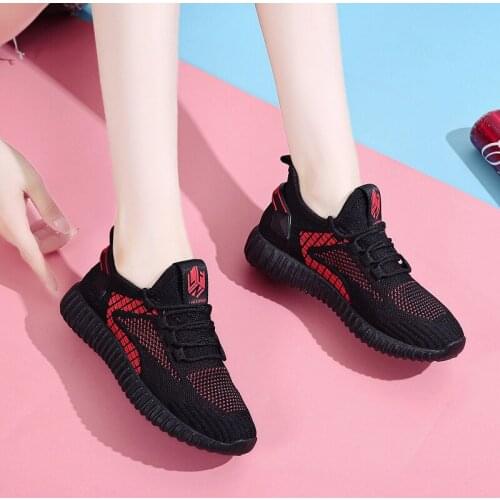 2021 Sneakers Woman Mesh Vulcanized Ladies Loafers Female Casual Walking Shoes Womens Breathable Footwear Outdoor sports shoes