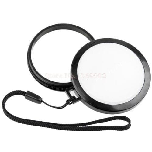 White Balance WB 37 43 46 49 52 55 58 62 67 72 77 82 mm Lens Cap for Digital SLR Camera