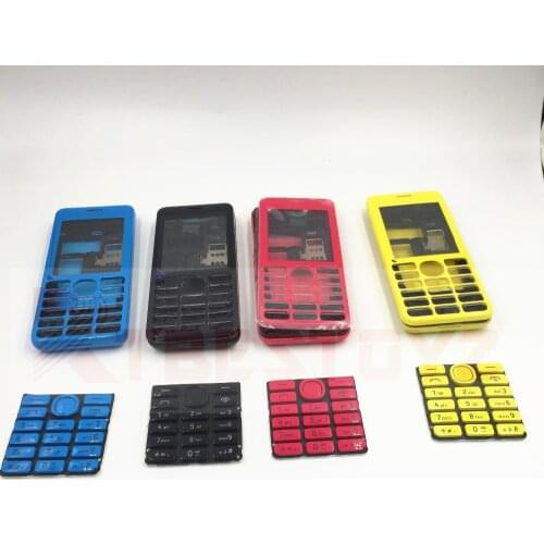 New Full Housing Body Cover Case and Keypad Keyboard for Nokia 206