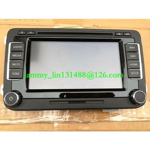 Original 6.5" LED display Panel with touch screen panel for VW Volkwagen RNS510 car GPS navigation audio systems Fascias