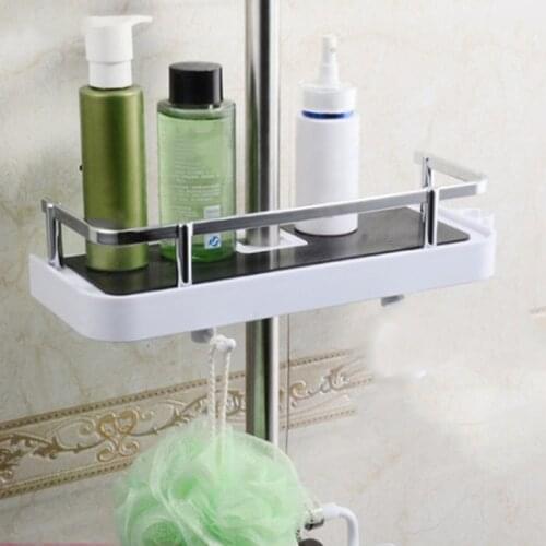 Useful Bathroom Shower Storage Rack Holder Organizer Tray Shower Bracket Holder Washing Shower Shampoo Basket Bathroom Storage