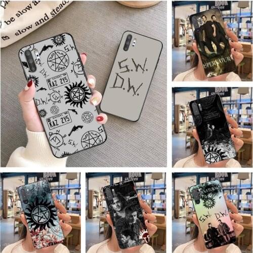 Supernatural SPN Dean And Sam Phone Case For Samsung Galaxy Note20 ultra 7 8 9 10 Plus lite Samsung M21 M31S M30S M51