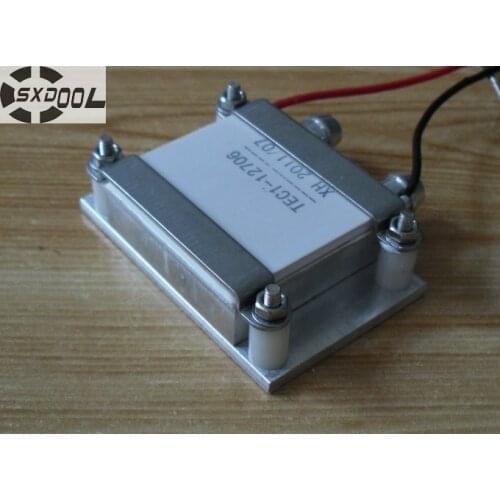 SXDOOL Cooling!DIY peltier Semiconductor cooling dedicated water-cooled fasteners aluminum heatsink cooling system