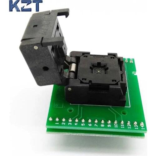 QFN28 MLF28 WLCSP28 to DIP28 Programming Test Adapter Pitch 0.5mm IC Body Size 5x5IC550-0284-011-G Clamshell SMD/SMT Test Socket