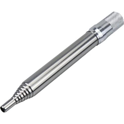 Retractable Stainless Steel Blow Fire Tube Lighter Outdoor Camping Picnic