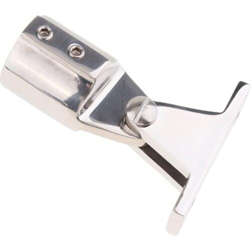 Hight Quality Boat Bimini Top Cap Pipe Eye End Deck Hinge Fits 7/8 inch (22mm)