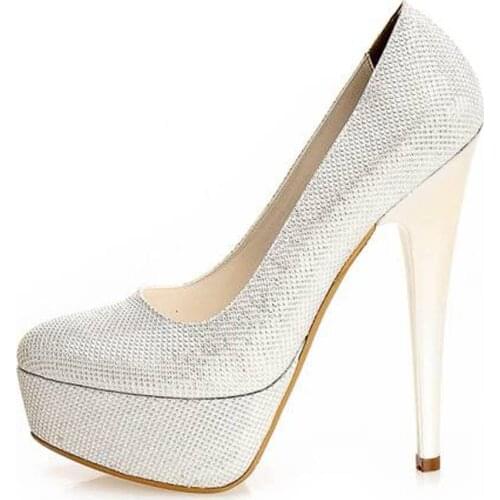 Women Thick Heel Platform High Heels Sandals Women Shoes for Women 2021 Pumps Fashion Ladies Gray Shoes Women Wedding