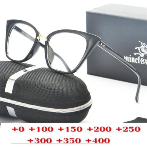 2019 Vintage Transition Sunglasses Photochromic Reading Glasses Womens Fashion Cat Presbyopia Eyewear with diopters glasses NX