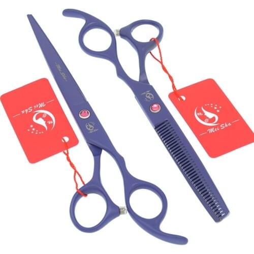 7.0" Groomer Scissor Dog Cat Grooming Shear Pet Clipper for Dogs Hair Cutting Scissors Animal Thinning Trimming Tijeras A138A