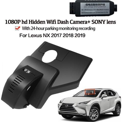 Car DVR Wifi Video Recorder Dash Cam Camera For Lexus NX 2017 2018 2019 Novatek 96658 Night Vision hd 1080P