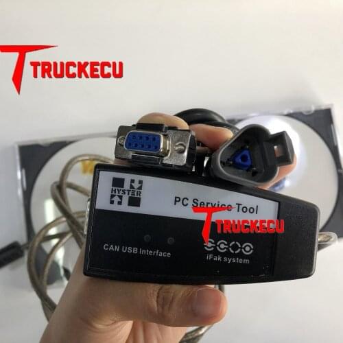 For Yale Hyster PC Service Tool Ifak CAN USB Interface hyster forklift diagnostic scanner keygen