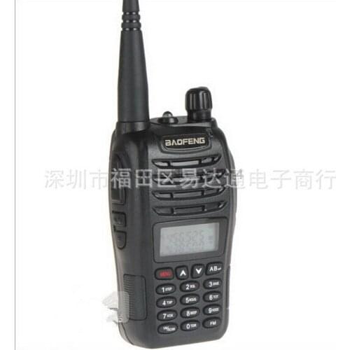 By dhl or ems 10pcs Baofeng UV-B6 Dual Band Radio VHF and UHF Walkie Talkie 2 Way Radio