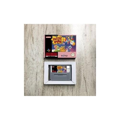 Puzzle Bobble - Bust-A-Move - EUR Version Action Game Card With Retail Box