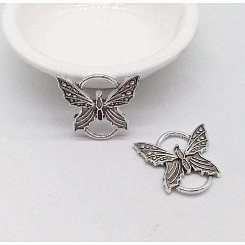 Classic 13 pcs butterfly charms fit DIY Handmade Jewelry Makeing earring necklace bracelet accessories souvenir