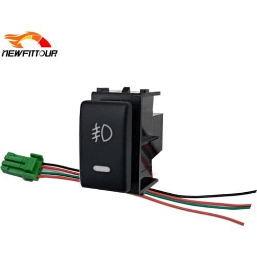 1pcs Car Front Fog Light Switch Button with Wire for Nissan Patrol Y62 Car Accessories