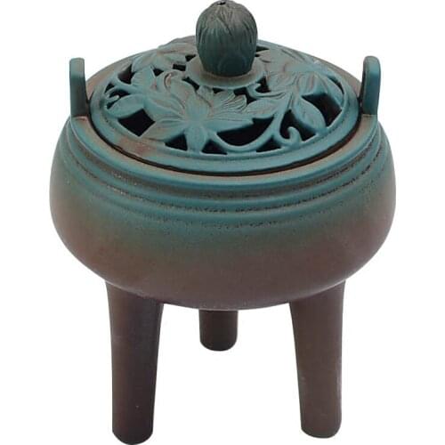 Backflow incense burner Ceramic Incense Burner Antique fountain ceramica hogar Room Decoration backflow burner Incense smoke