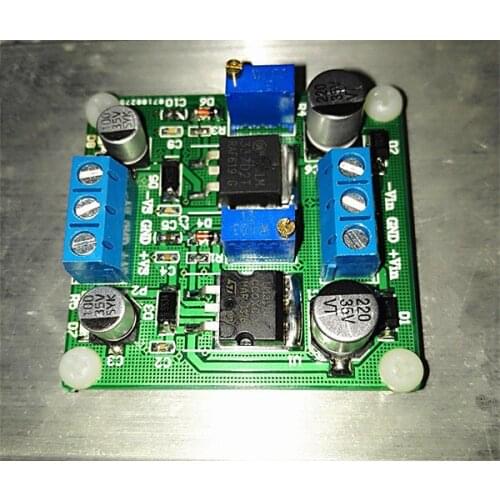 LM317/337 Positive and Negative Voltage Regulated Power Supply with Linear Adjustable Low Ripple (+5V+12V+15V+24V)