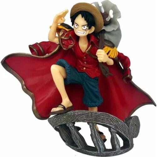 One Piece GK Monkey D Luffy Model Action Figure Anime 15CM PVC Statue Collection Toy Desktop Decoration New Year Gift Figma