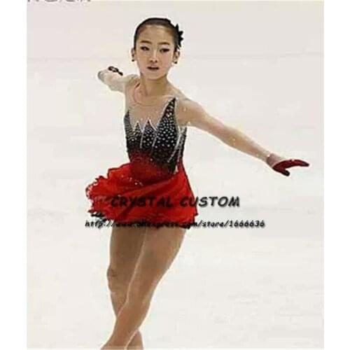Figure Skating Dresses For Girls Graceful New Brand Custom Ice Skating Dresses For Competition DR4450
